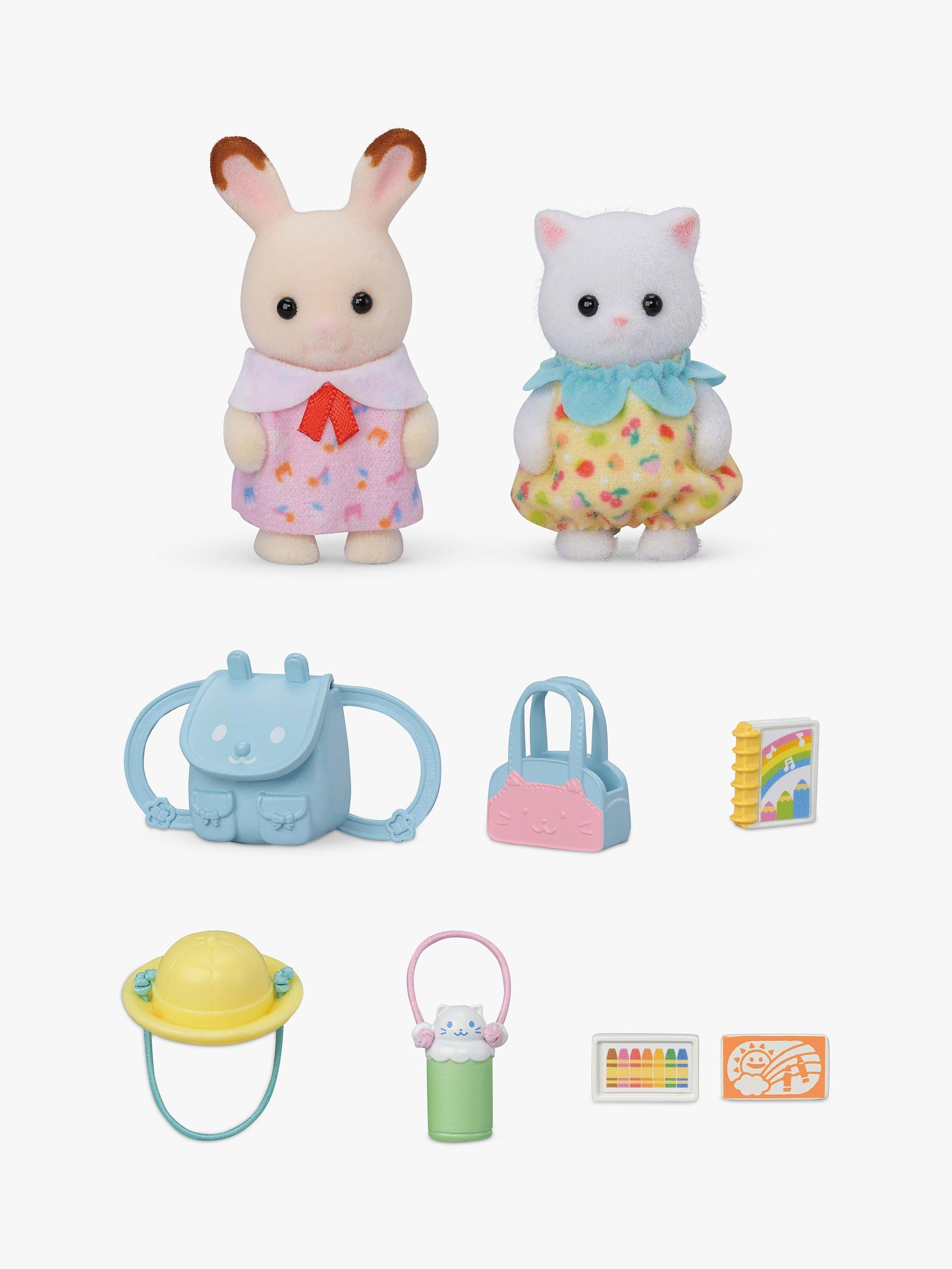 Sylvanian Families Walk Along Duo toy set, imported from the UK