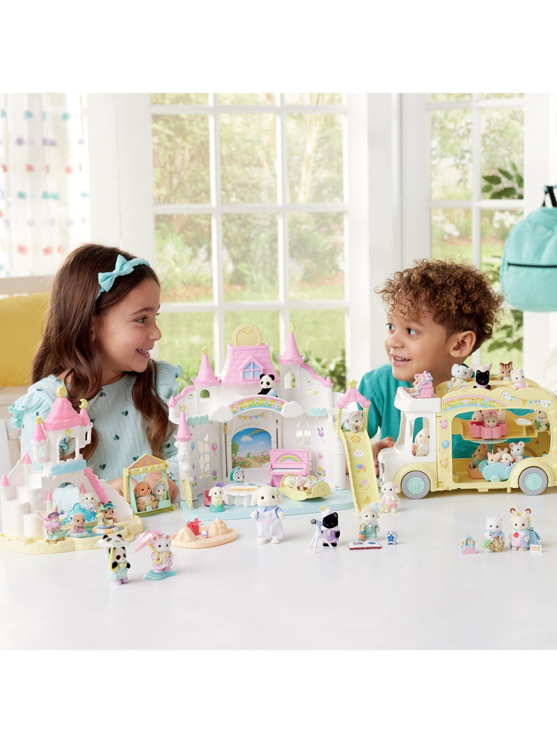 Sylvanian Families Sleepover Party Trio baby animal dolls, imported from the UK