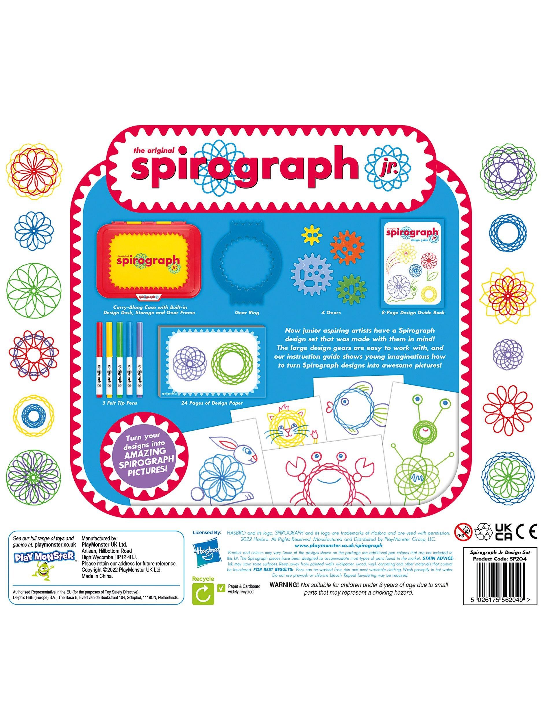 PlayMonster Spirograph Junior design set, UK version