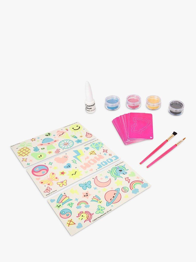 Fablab glow in the dark glitter tattoo kit - British product