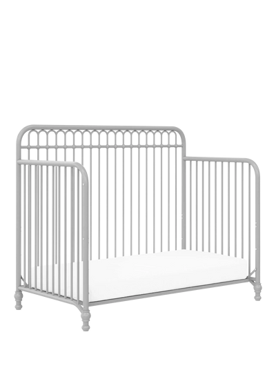 John Lewis Little Seeds Monarch Hill 3-in-1 Metal Convertible Cotbed Size- Buy online at McGrocer