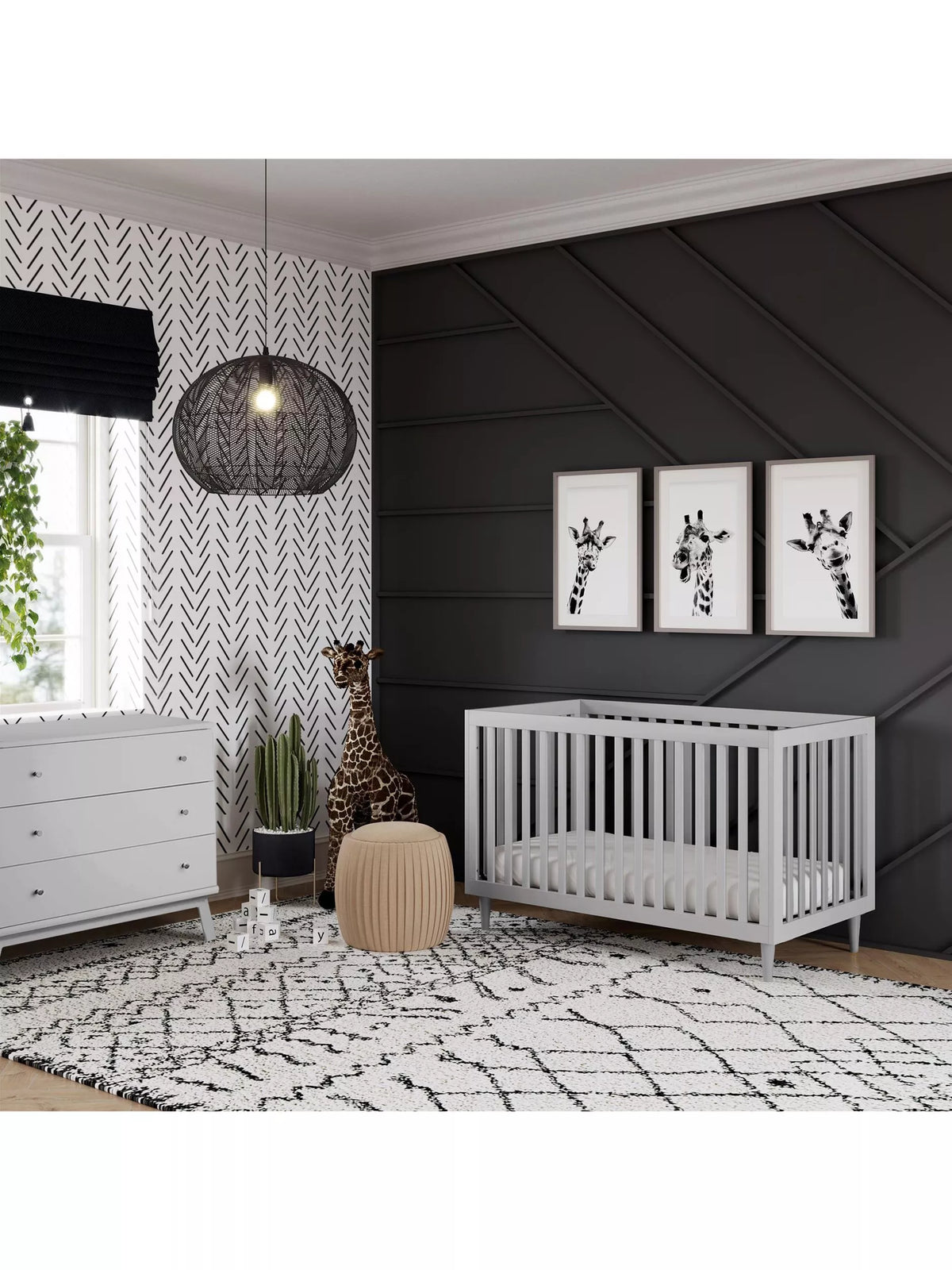 Little Seeds Rowan Valley Flint 3-in-1 Convertible Cotbed
