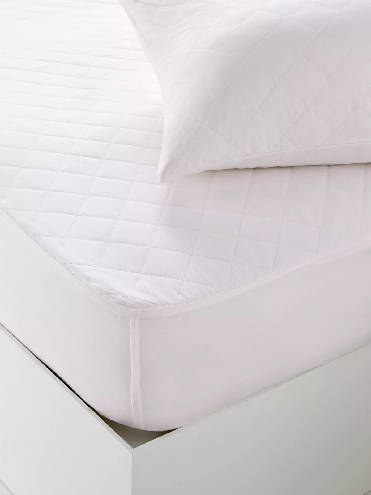 John Lewis cotton mattress protector set for kids, single, UK version