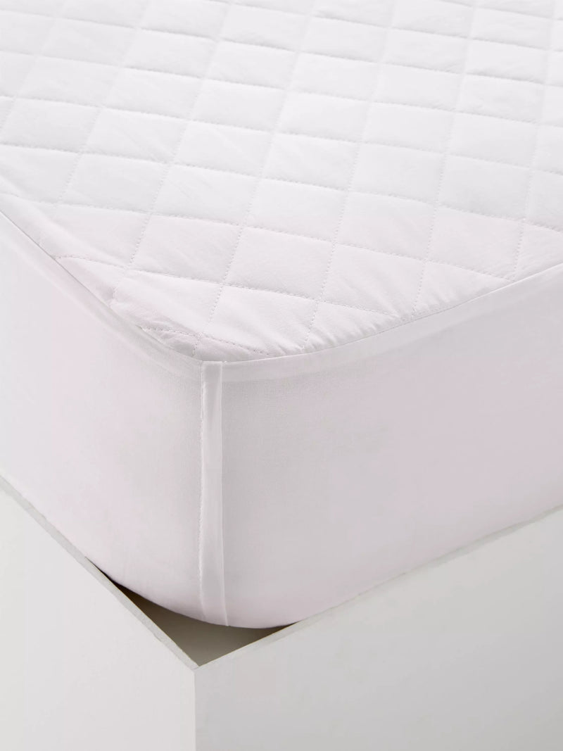 John Lewis cotton mattress protector set for kids, single, UK version
