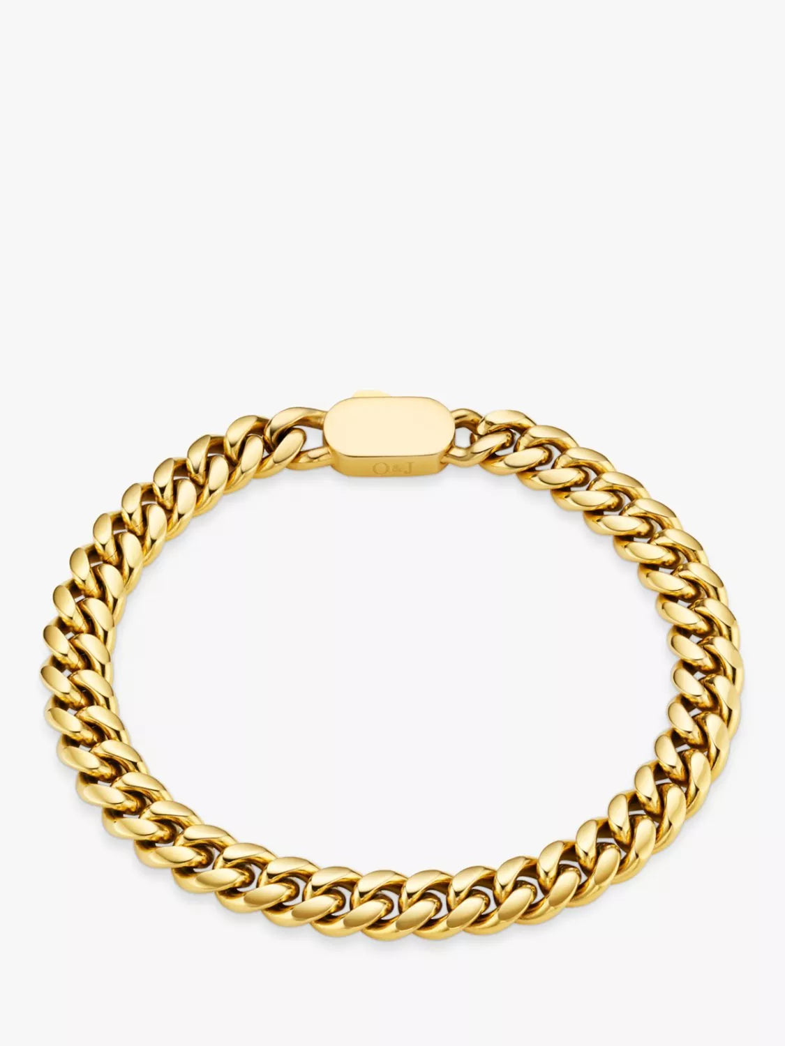 Orelia & Joe gold plated chunky bracelet, imported from the UK