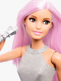 Barbie Pop Star career doll with microphone, UK version