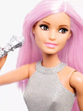 Barbie Pop Star career doll with microphone, UK version