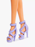 Barbie Pop Star career doll with microphone, UK version