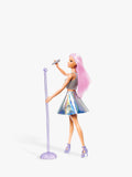Barbie Pop Star career doll with microphone, UK version