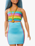 Barbie Fashionistas Rainbow Doll - British product