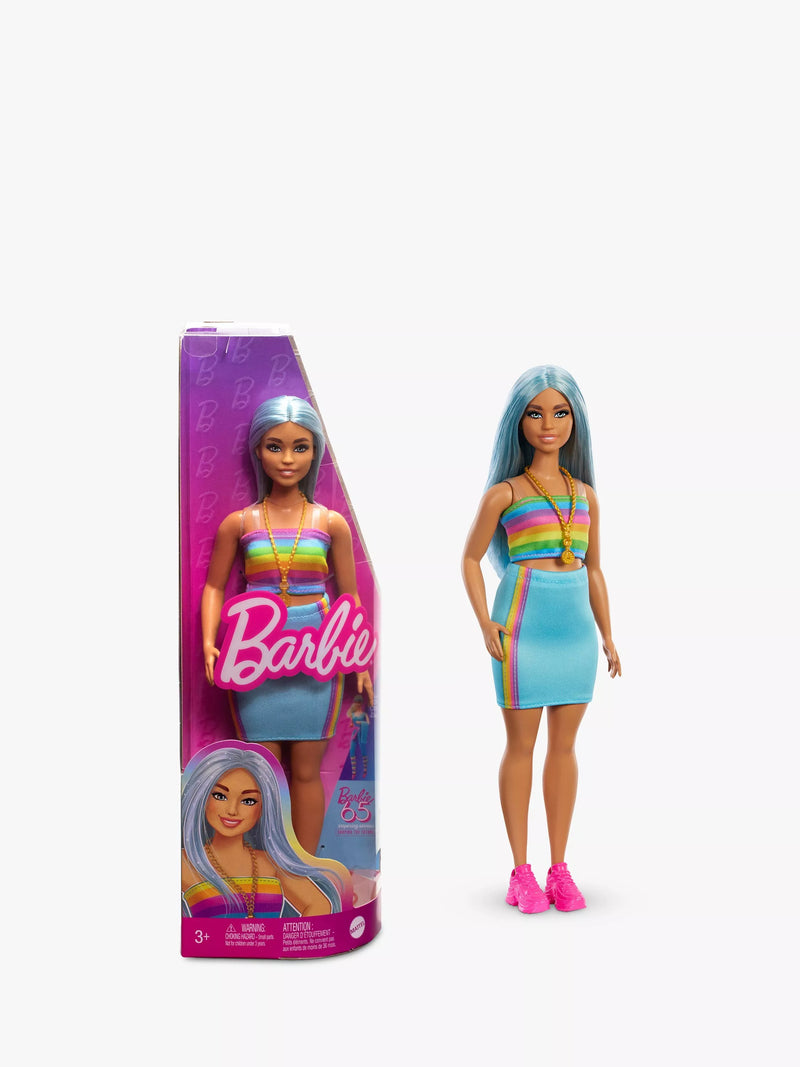 Barbie Fashionistas Rainbow Doll - British product