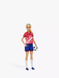 Barbie footballer doll - British product