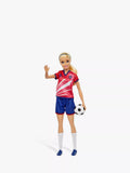 Barbie footballer doll - British product