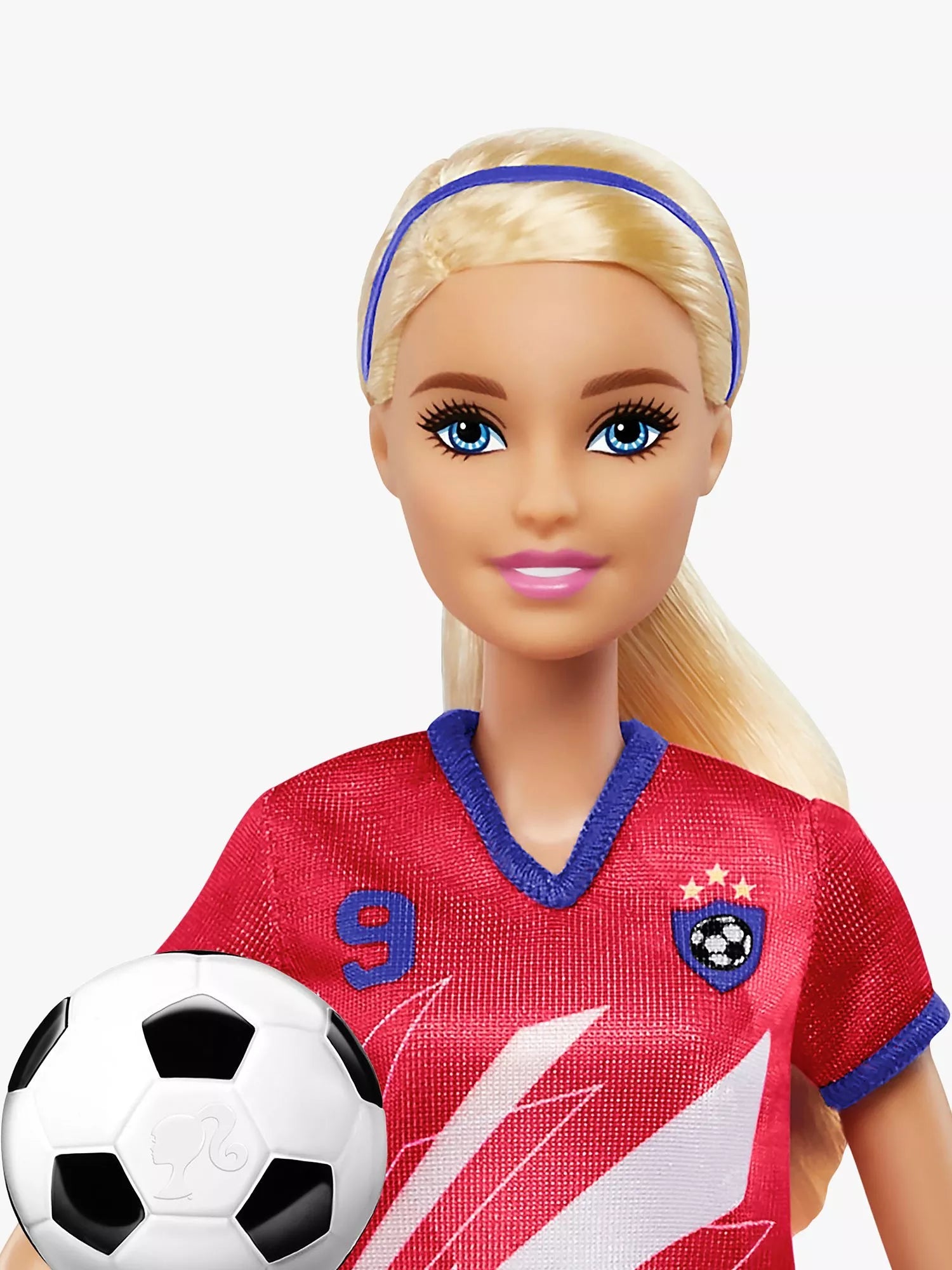Barbie footballer doll - British product