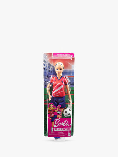 John Lewis Barbie Fotballspiller-dukke- Kjøp online hos McGrocer