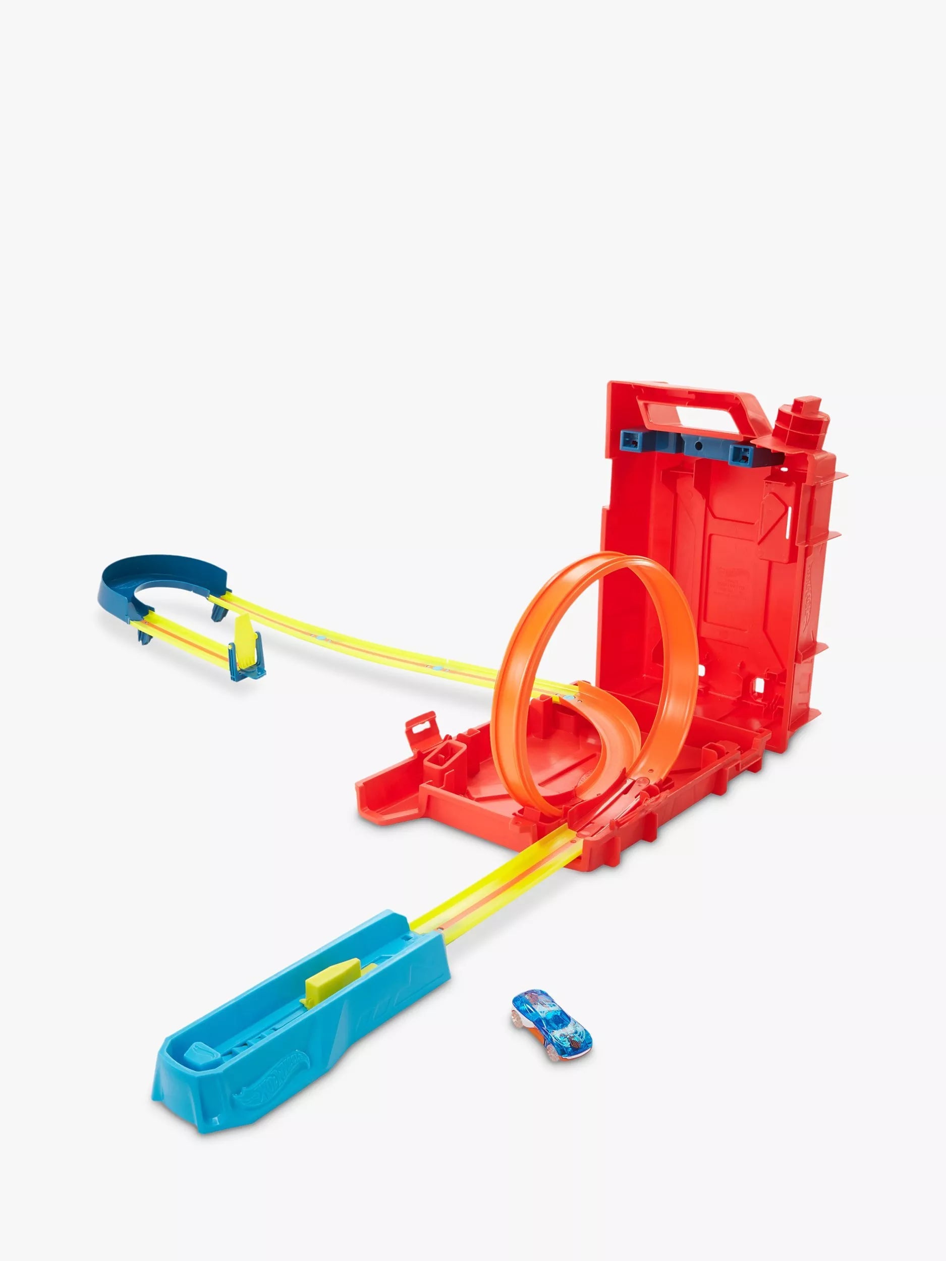 Hot Wheels Fuel Can Stunt Box playset, imported from the UK