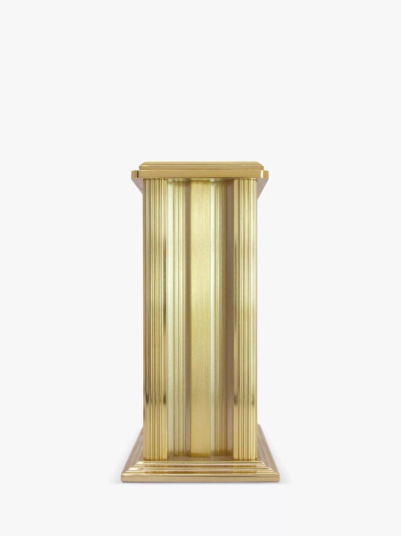 Acctim Roman numeral mantel clock brass effect, UK version