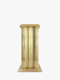 Acctim Roman numeral mantel clock brass effect, UK version