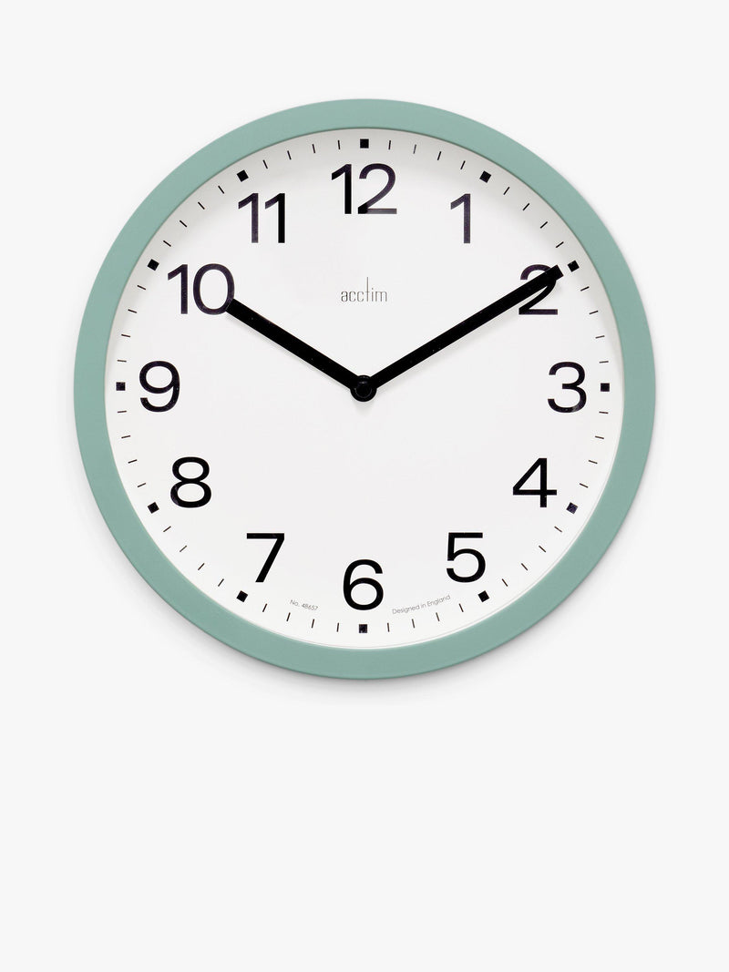 Acctim Renhold analogue wall clock 25cm - British product