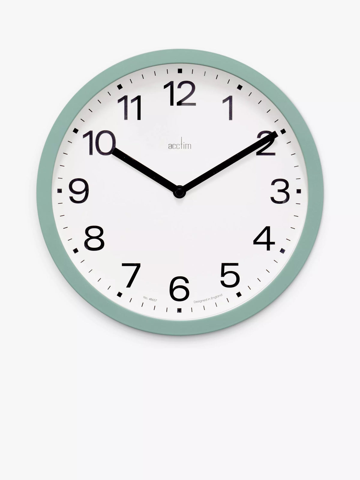Acctim Renhold analogue wall clock 25cm - British product