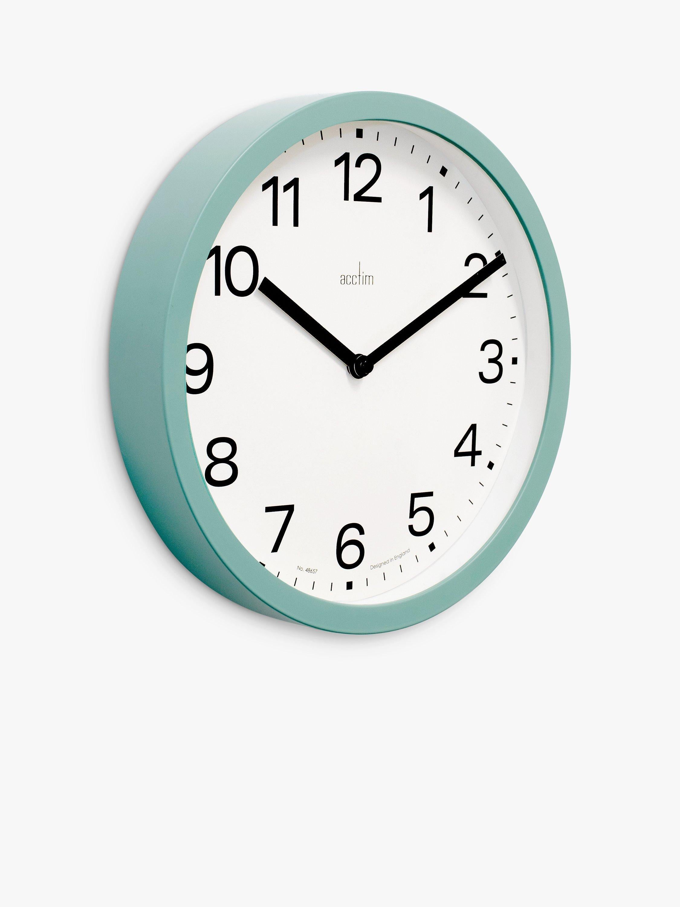 Acctim Renhold analogue wall clock 25cm - British product