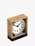 Newgate mantel clock silent sweep theatre dial, UK version