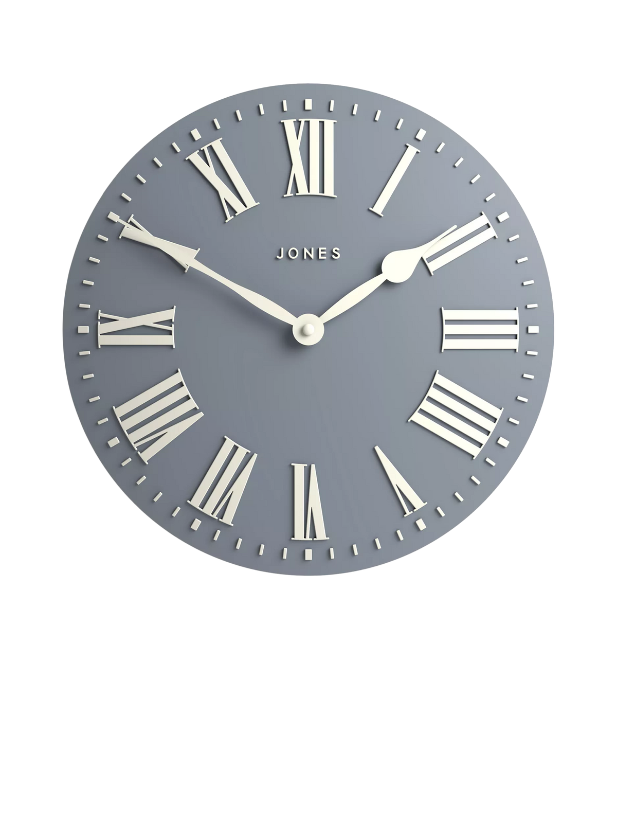 Jones Clocks Strand römische Ziffern Wanduhr 30cm, importiert aus Großbritannien