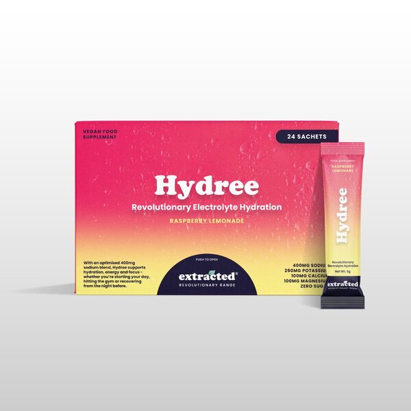 Hydree electrolyte supplement 24 sachets - British product
