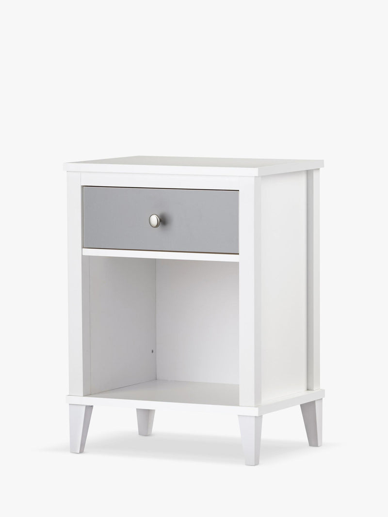 Little Seeds Poppy nightstand with drawer for kids, UK version