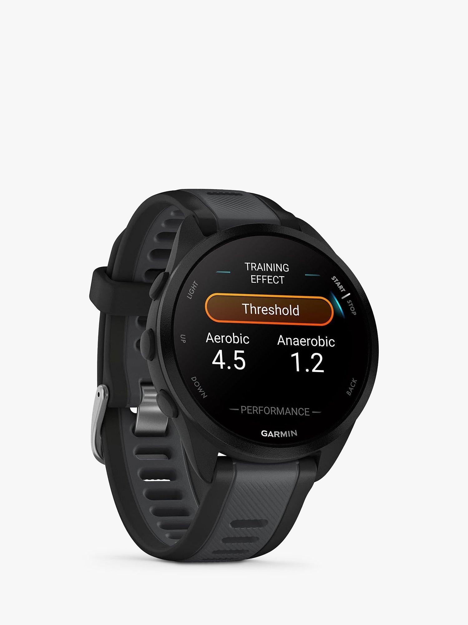 Garmin Forerunner 165 GPS running smartwatch (British brand)