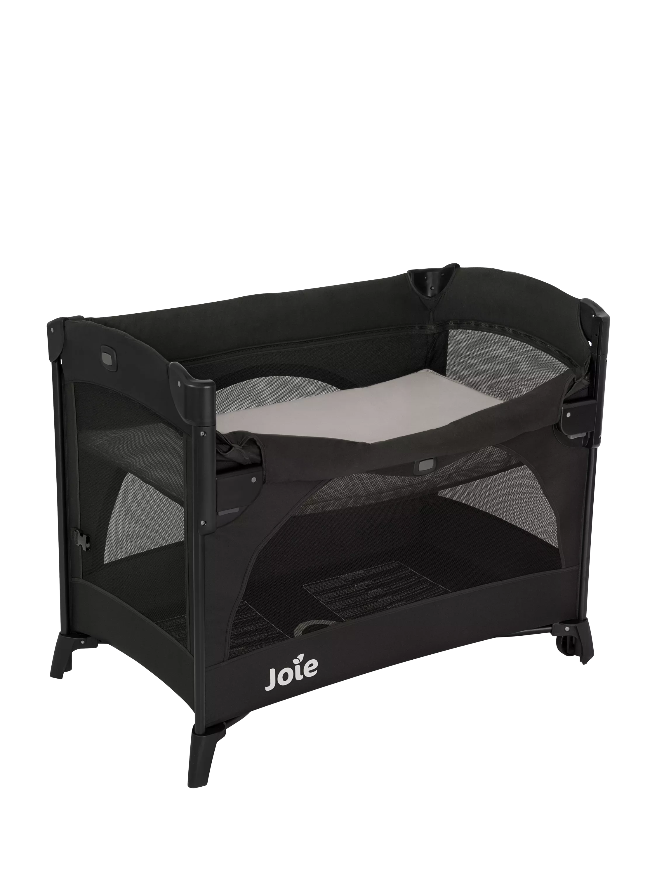 Joie Baby Kubbie Sleep Bedside Travel Cot Shale, UK version