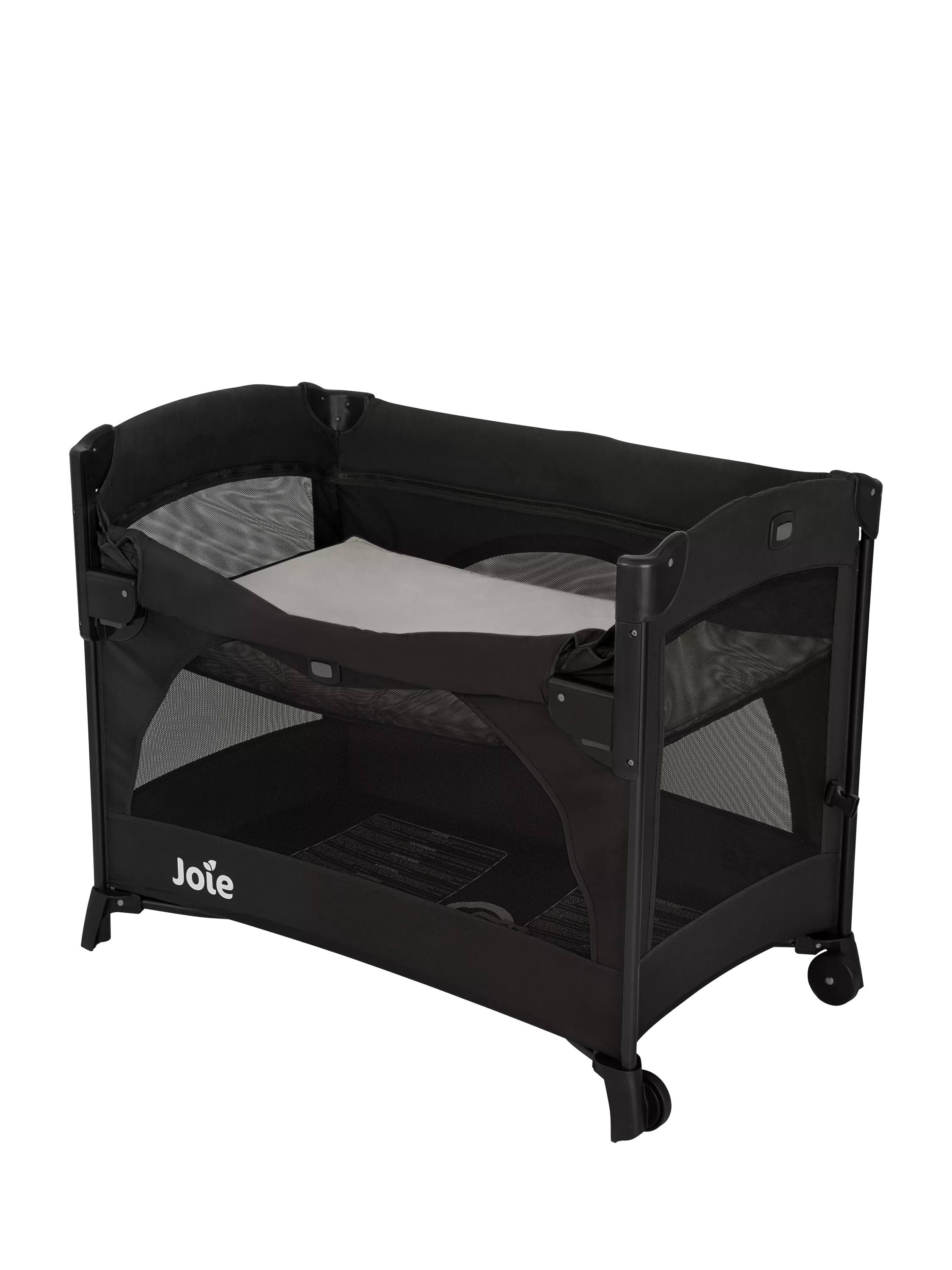 Joie Baby Kubbie Sleep Bedside Travel Cot Shale, UK version
