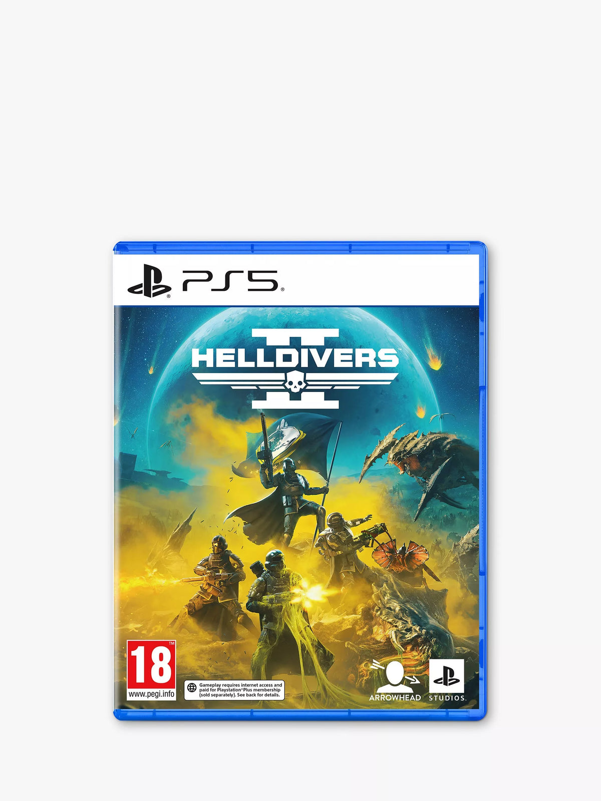 Sony Helldivers 2 video game for PS5 (British brand)