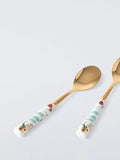 John Lewis Ulla teaspoons set of 4 gold, imported from the UK