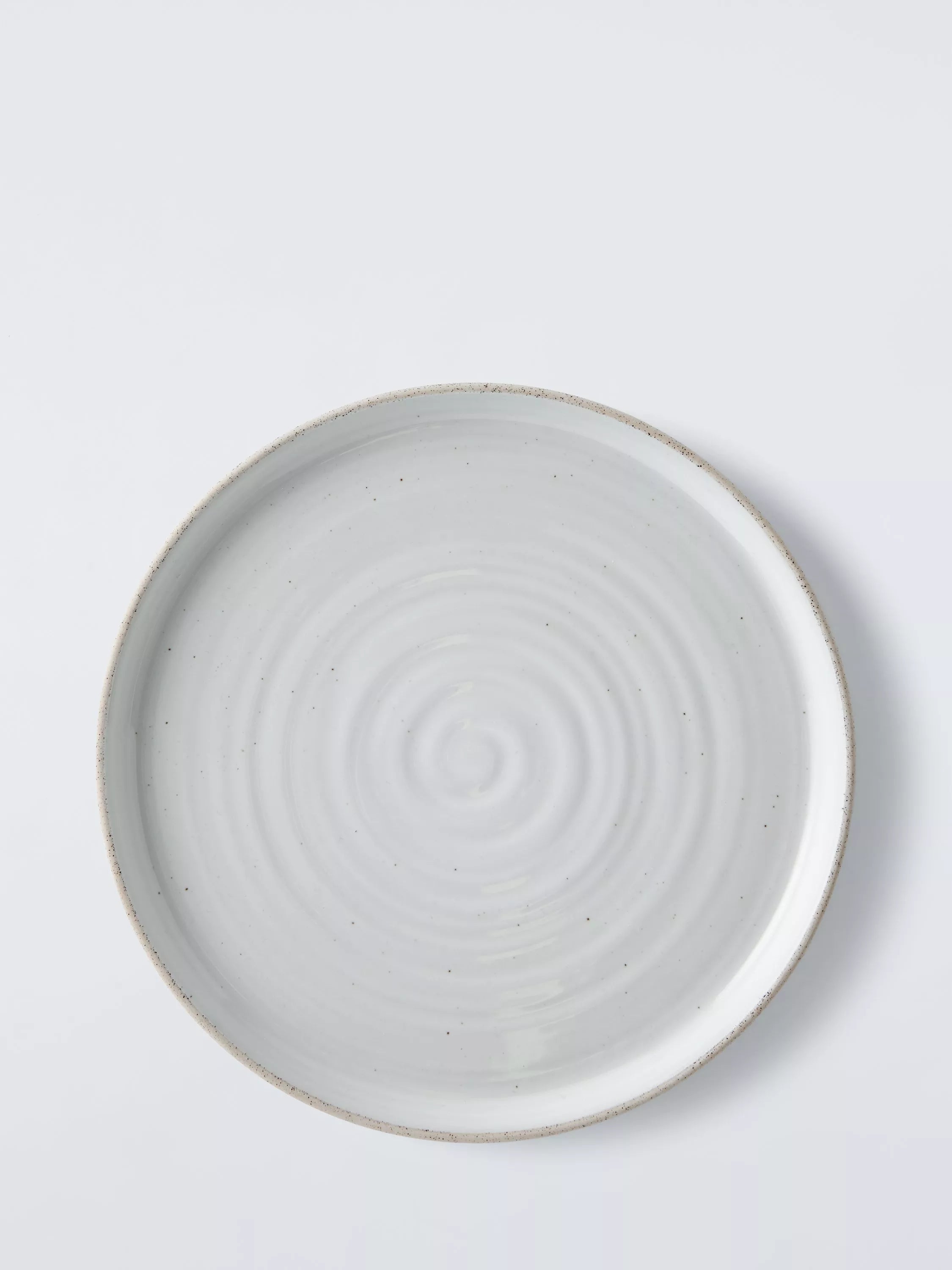 John Lewis granite speckle glaze side plate 21.5cm, UK version