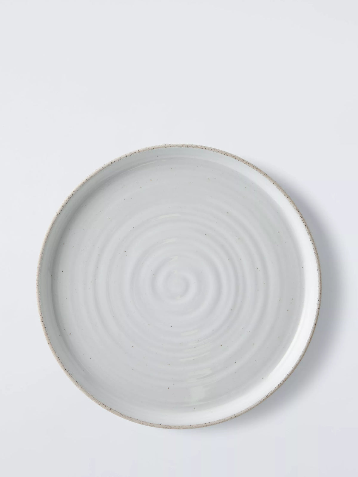 John Lewis granite speckle glaze side plate 21.5cm, UK version