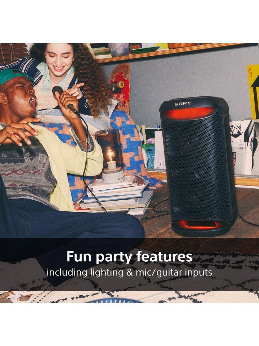 Sony SRS-XV500 Bluetooth party speaker with MEGA BASS (British brand)