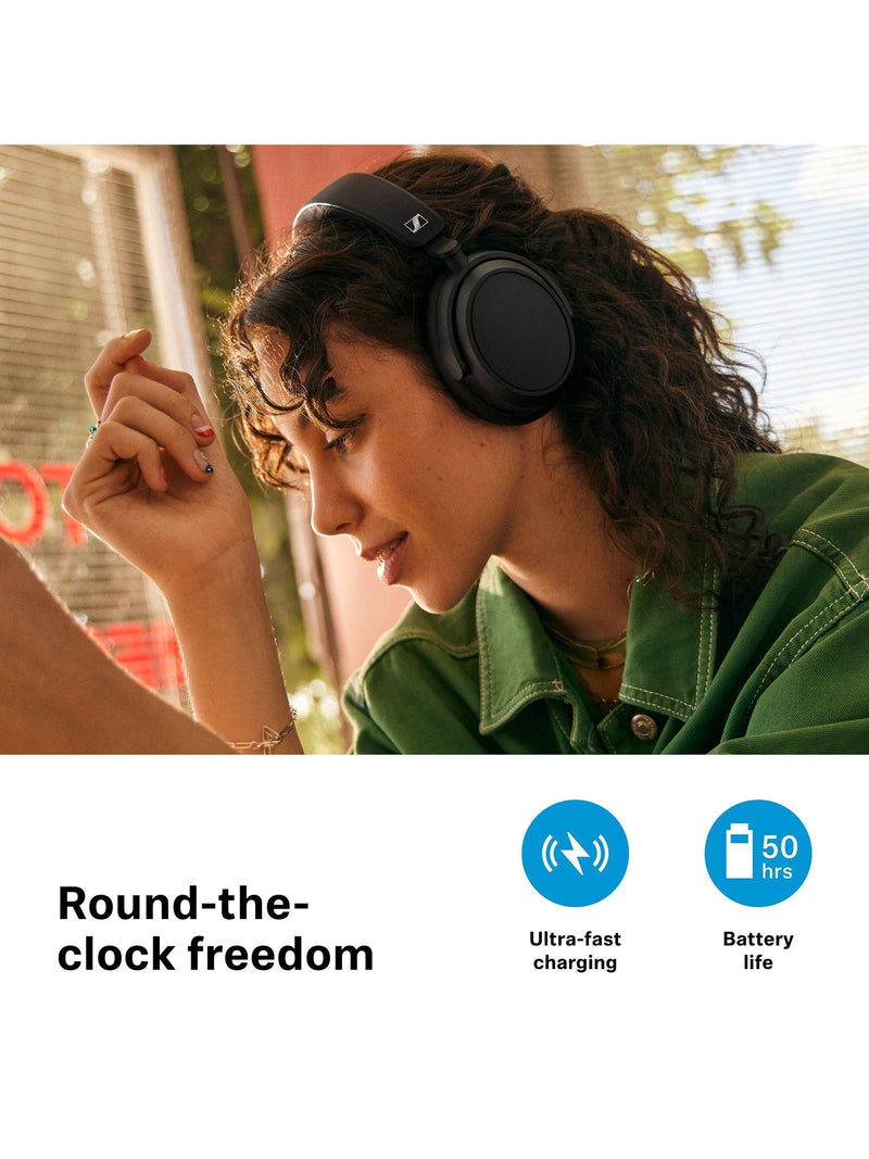 Sennheiser Accentum Plus wireless over-ear headphones with ANC (British brand)