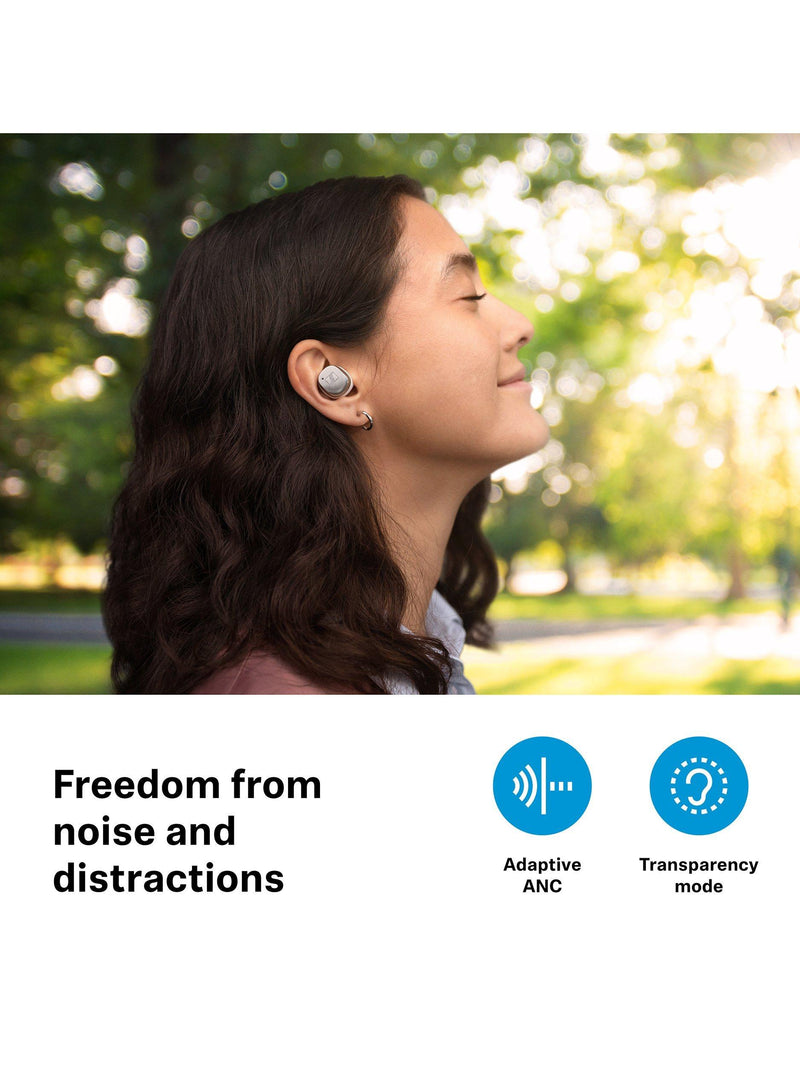 Sennheiser MOMENTUM True Wireless 4 white silver earbuds, UK version