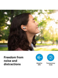 Sennheiser MOMENTUM True Wireless 4 white silver earbuds, UK version