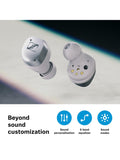 Sennheiser MOMENTUM True Wireless 4 white silver earbuds, UK version