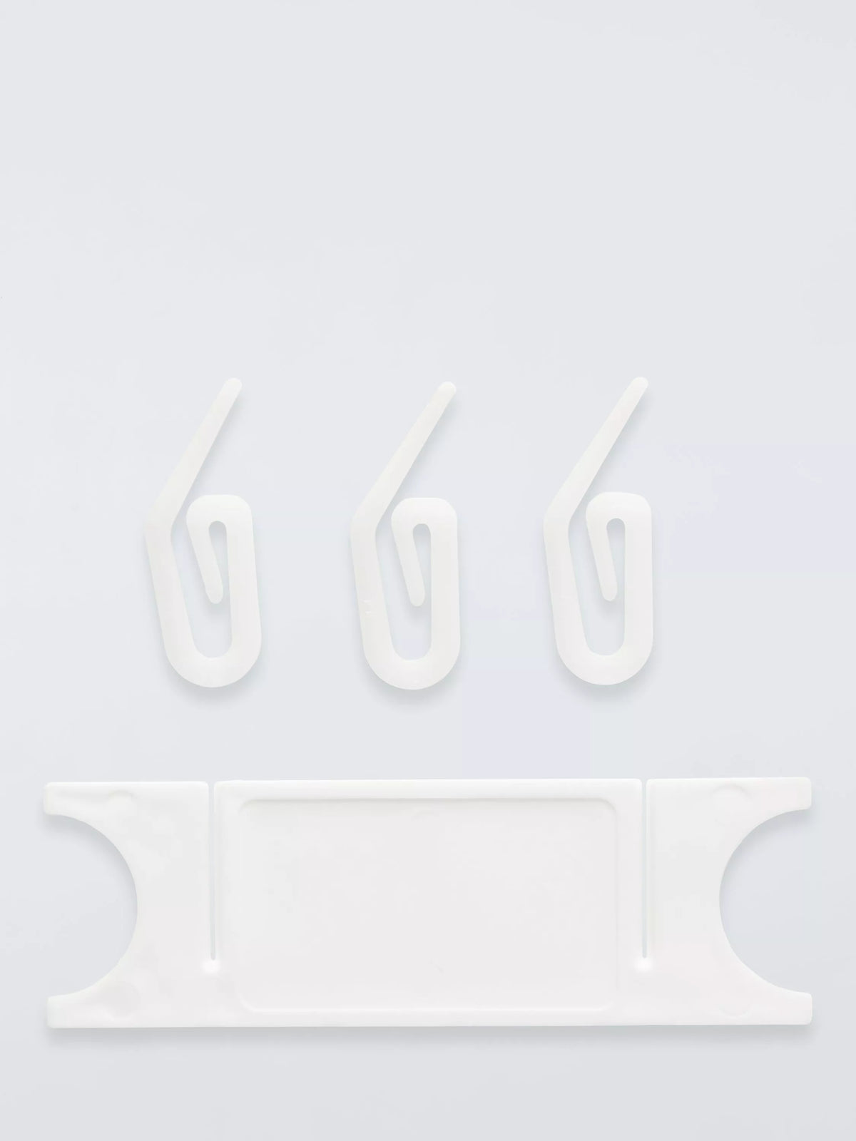 John Lewis pack of 50 curtain hooks and 2 cord tidies, UK version