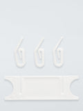 John Lewis pack of 50 curtain hooks and 2 cord tidies, UK version