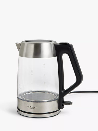 John Lewis John Lewis Glass Electric Kettle 1.7L- Buy online at McGrocer