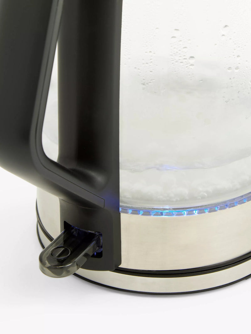 John Lewis glass electric kettle 1.7L, UK version