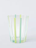 John Lewis Candy Stripe Glass Tumbler, 300ml