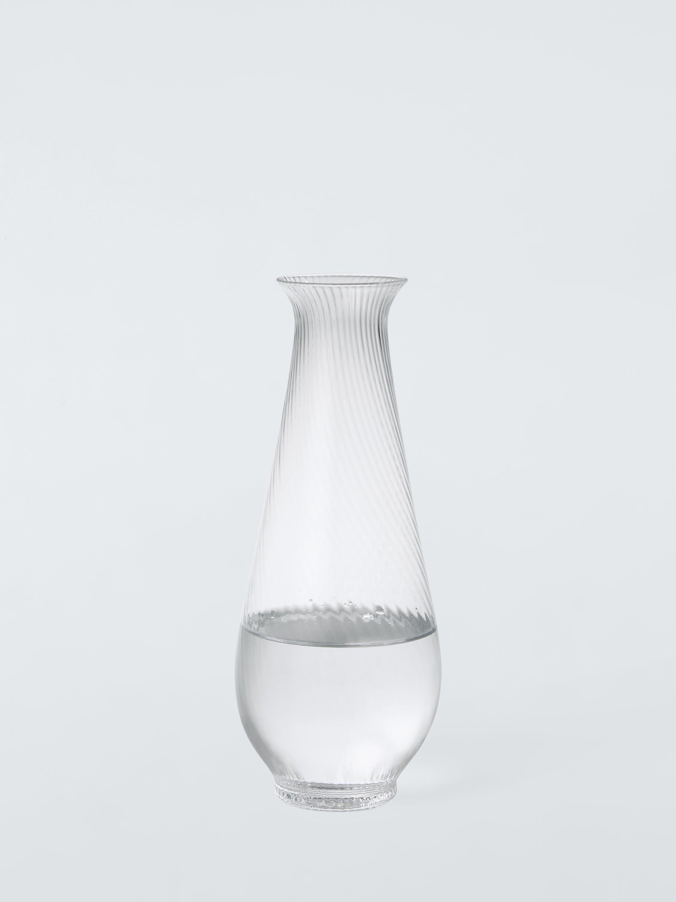 John Lewis rillet glasskaraffel 725ml klar, importert fra Storbritannia