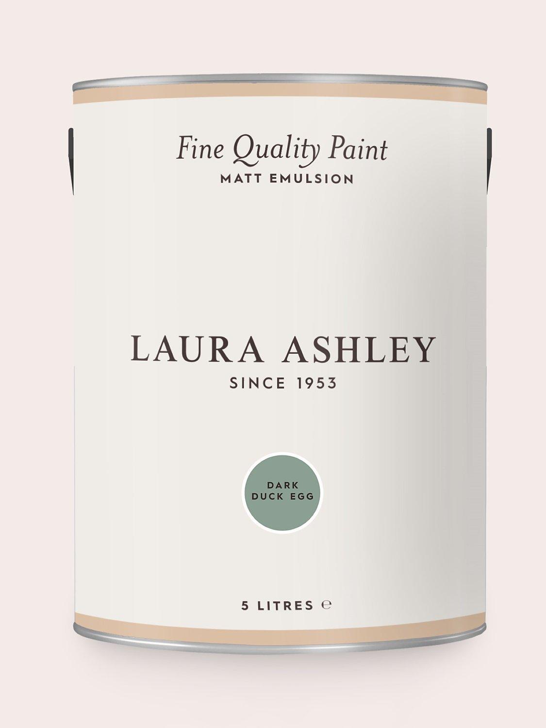 Laura Ashley matt emulsion paint Blues 5L, UK version