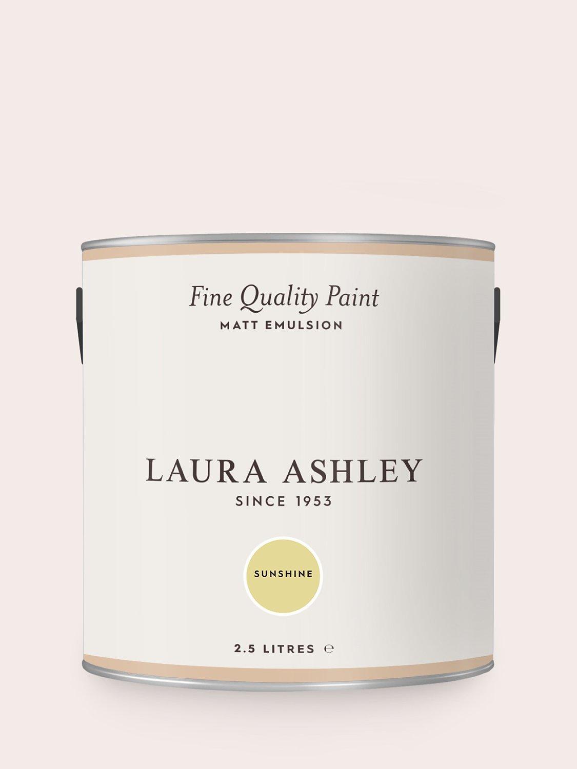Laura Ashley Yellows matt emulsion paint 100ml, UK version