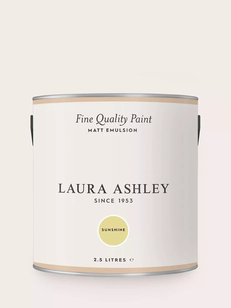 Laura Ashley Yellows matt emulsion paint 100ml, UK version
